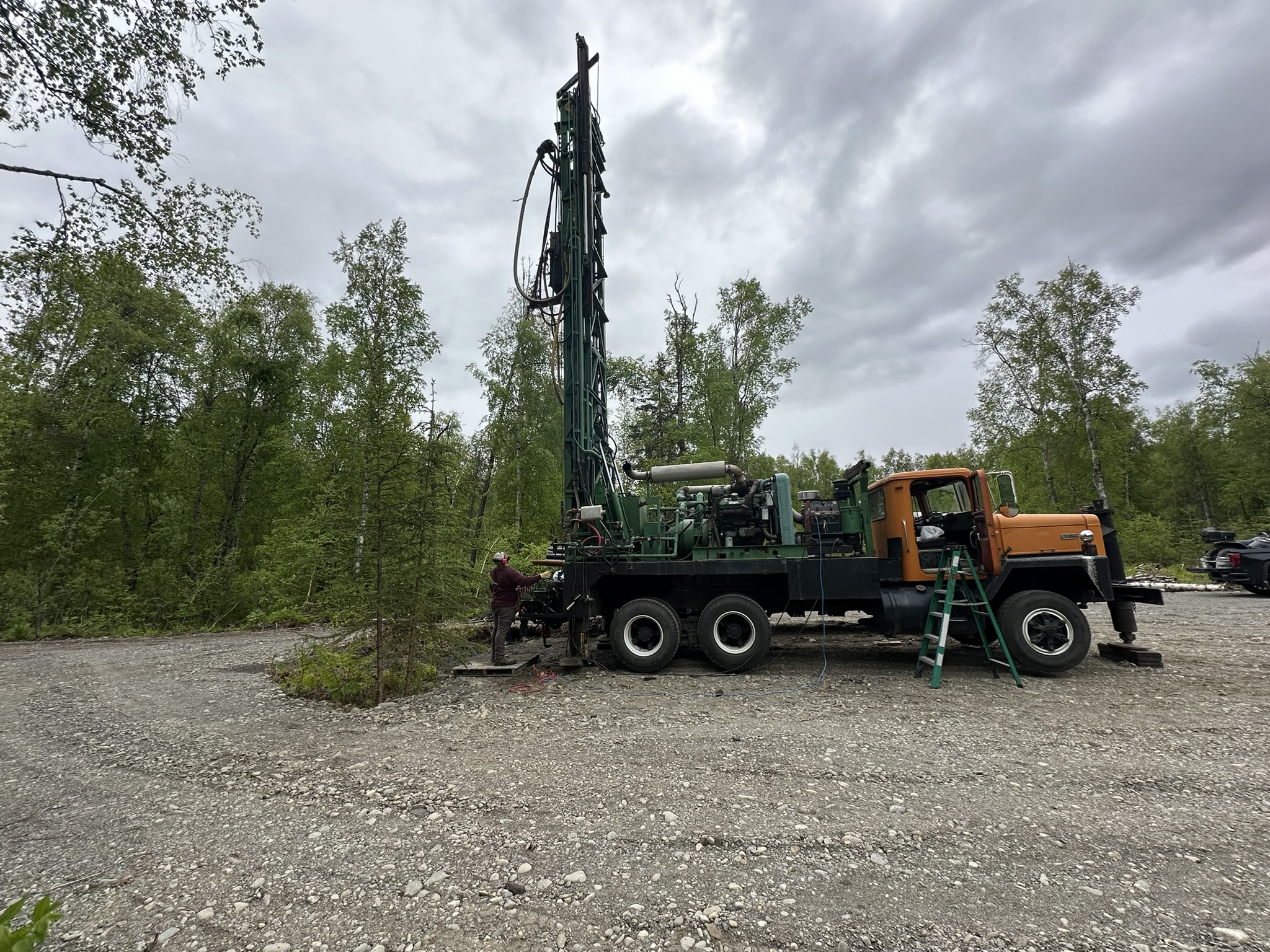 Water well drilling project