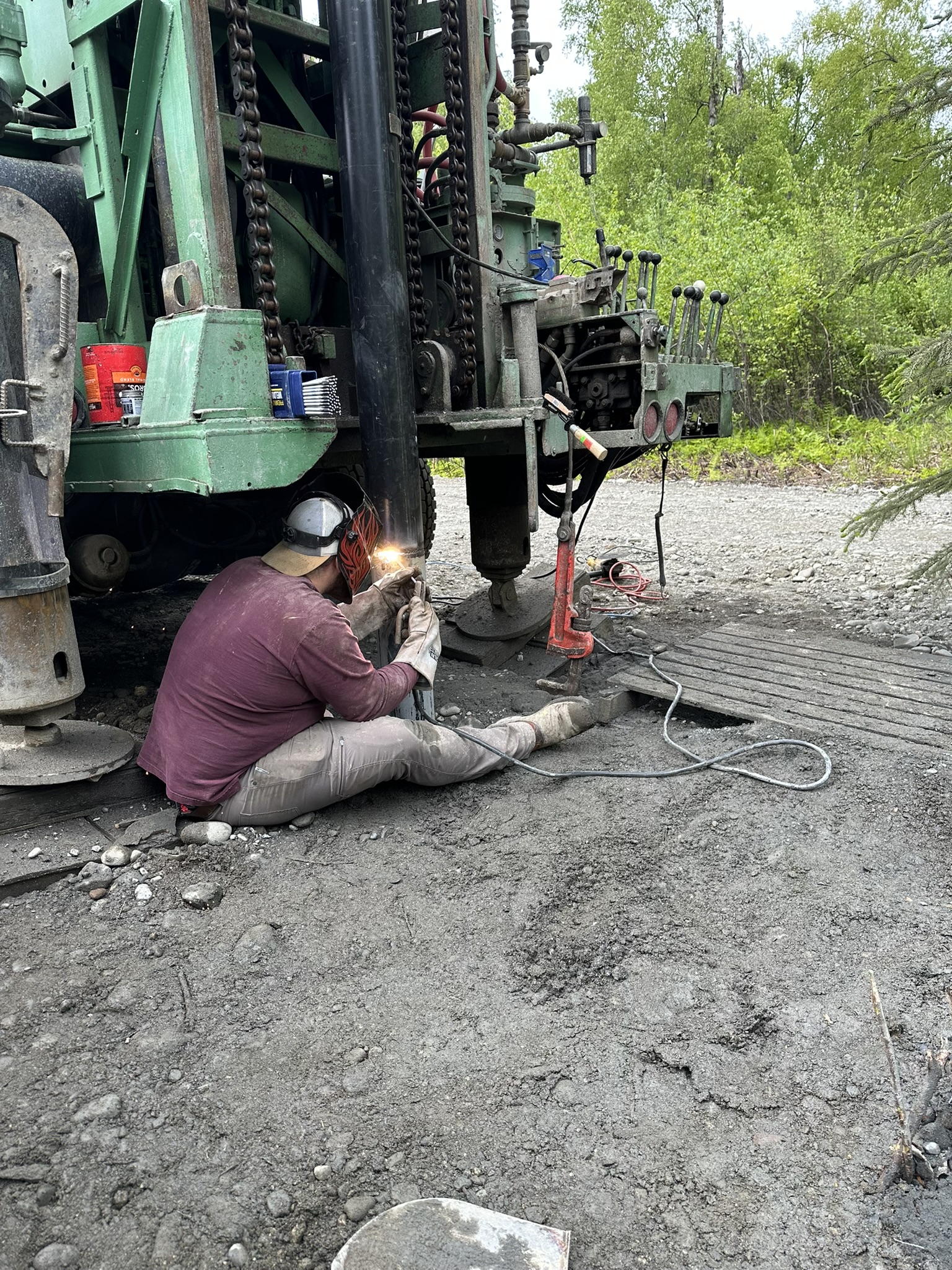 Water well drilling project