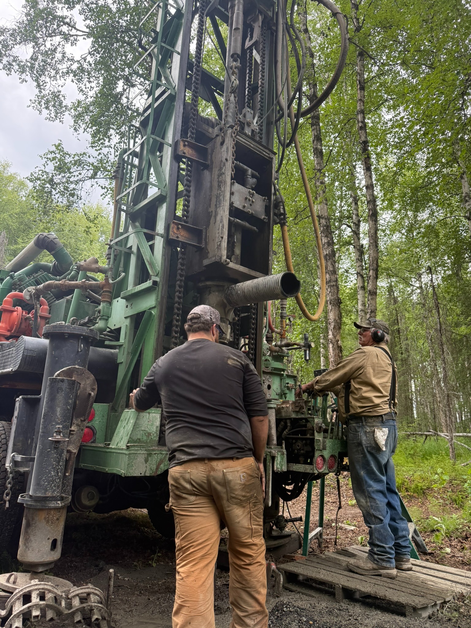 Water well drilling project
