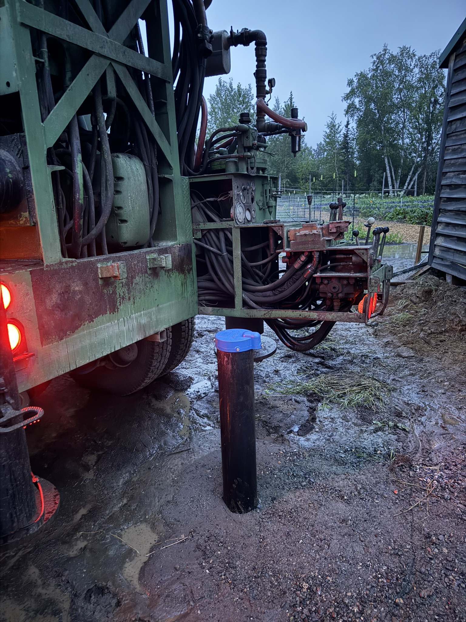 Water well drilling project